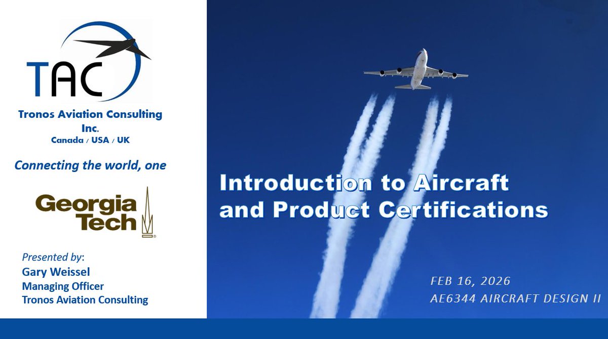 Tronos Aviation Consulting tweet media