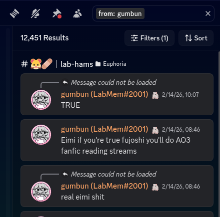 You can't just stay quiet until everyone forgets <a href="/Gumbun/">gumbun ➡️ carriercon</a> 
You were super chatty until the Jelly stuff happened and now you're all quiet on both the discord and twitter.
It's okay. We can wait until you've crafted a good narrative.