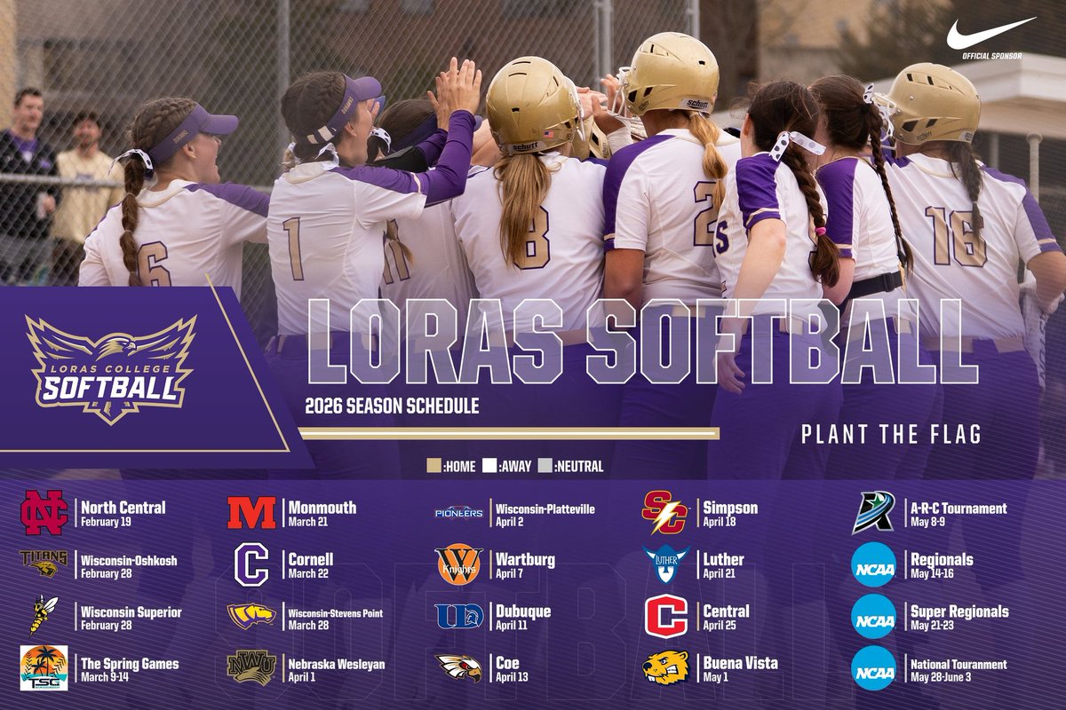 Loras College SB tweet media