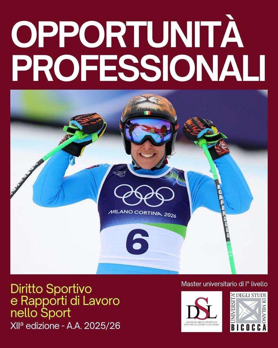 Master Diritto Sport tweet media