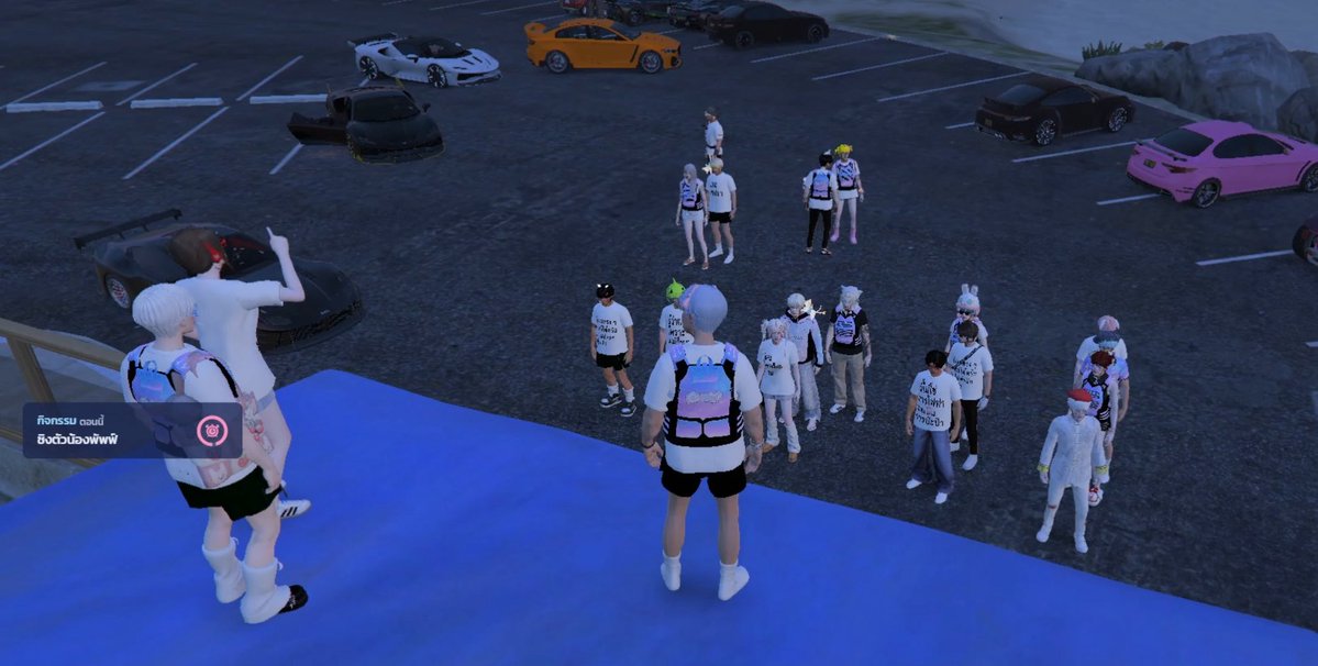 🐰🎀:ไม่เอาเลือกตั้ง!!ไม่เอาเลือกตั้ง!!
      🍭:เอา!!!!!!!!!