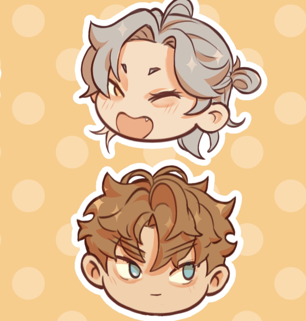 pra que sofrer por não ter merch oficial no brasil quando eu mesmo posso fazer figurinhas dos meninos
