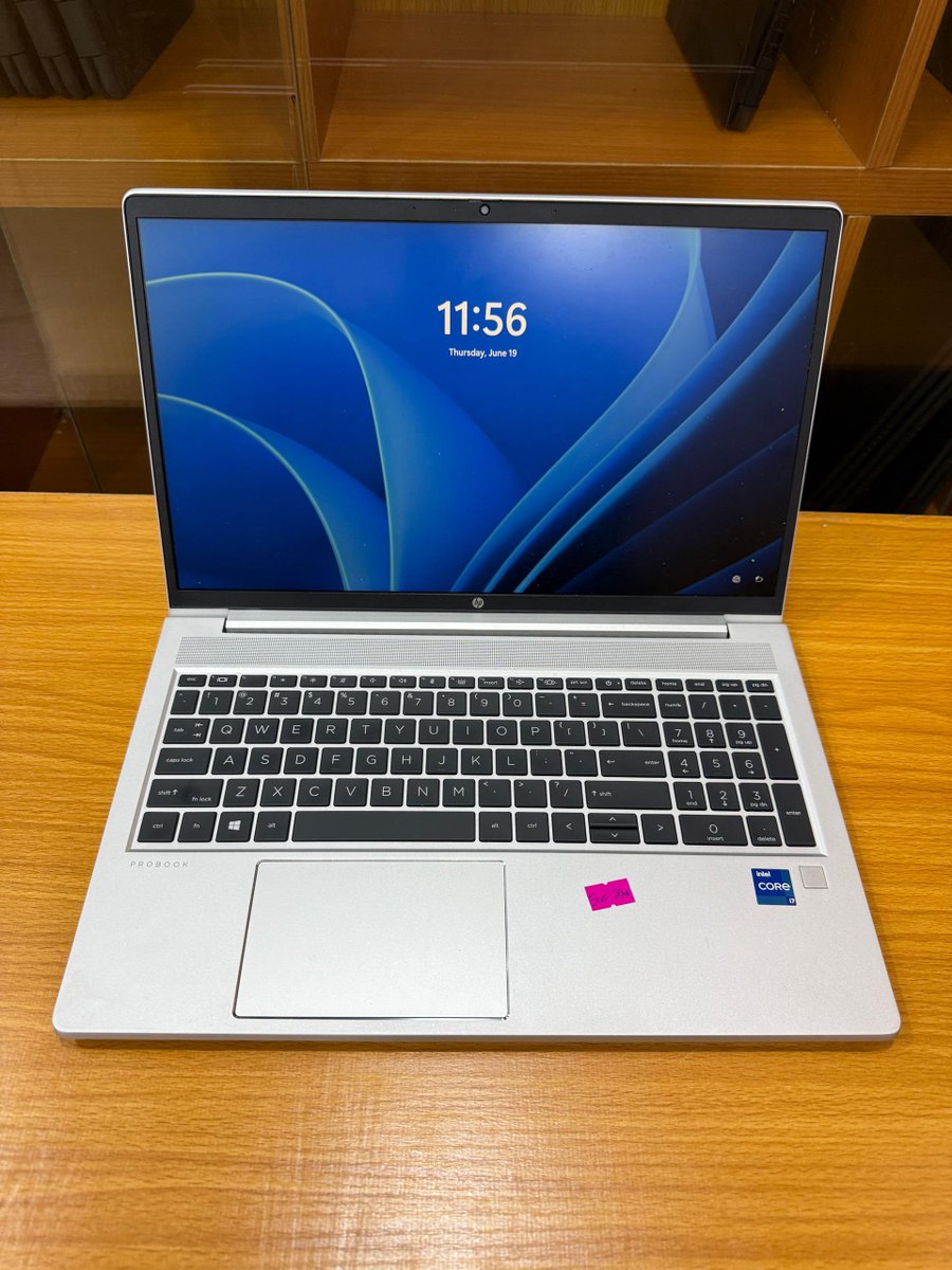 HP Probook 450 G8
Intel Core i7-1165G7 @ 2.8Ghz
16GB RAM; 512GB SSD
Backlit Keyboard
11th generation
1920x1080 15.6” wide FHD Display
2GB Nvidia Geforce Mx450 Dedicated Graphics
670,000