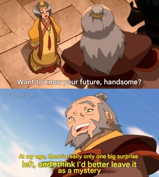 Even then, we'd see him again!