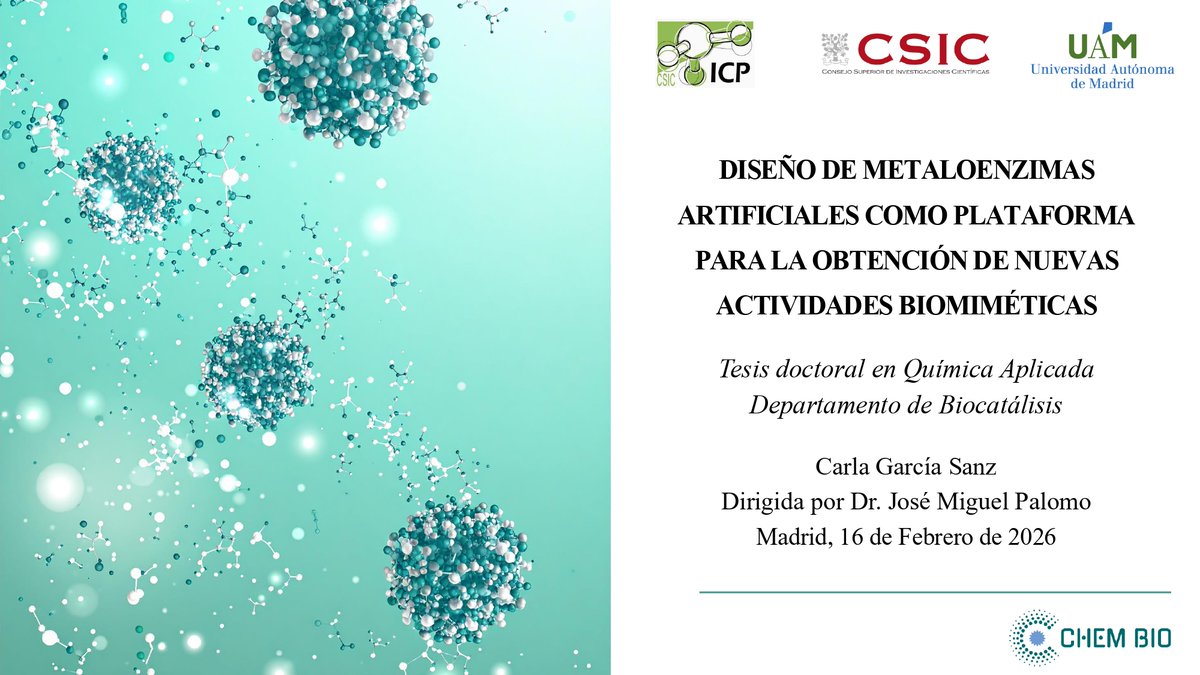 Instituto de Catálisis y Petroleoquímica (CSIC) tweet media