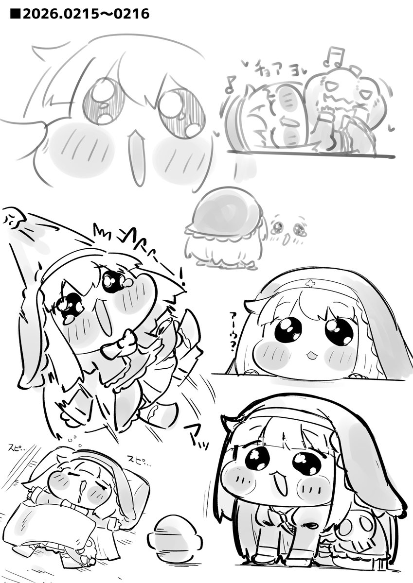 ｽﾋﾟｷいっぱい描いたﾇﾝﾃﾞ　#トリッカル