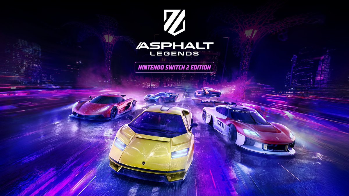 🔥 Asphalt Legends s'offre une "Nintendo Switch 2 Edition" ‼️ 

- jeu gratuit free to play
- 60 fps
- 1080p en portable / 1440p en docké
- effets et textures améliorés