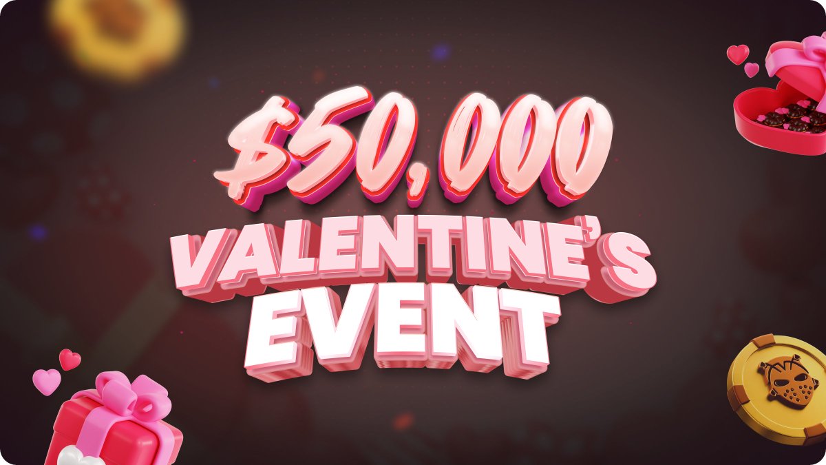 💘 OUR $50,000 VALENTINE’S EVENT HAS ARRIVED!

🏆 $20,000 Valentine’s Leaderboard
🎟️ $5,000 Valentine’s Raffle
🎁 Exclusive Level loans

Don’t miss out - jump in now 👇
csbattle.com

💰 $100 GIVEAWAY
✅ Follow us
✅ RT this post