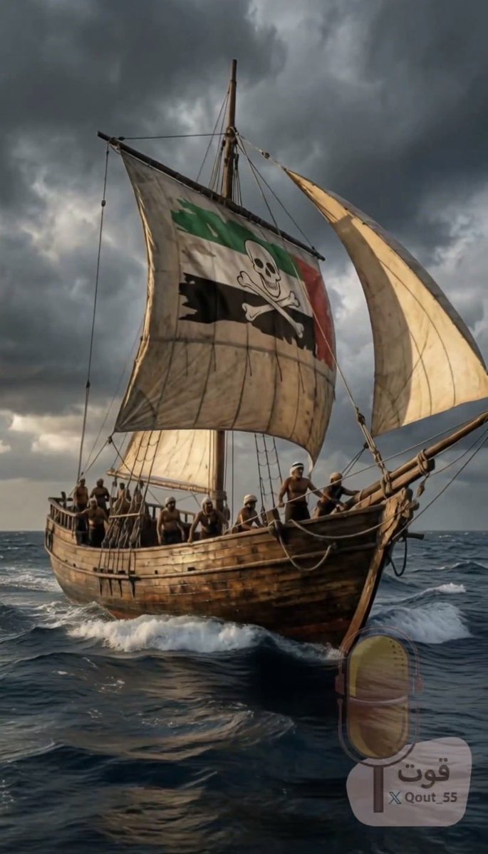 قراصنة ابوظبي و هم رايحين يسرقون ذهب السودان 🏴‍☠️🇦🇪