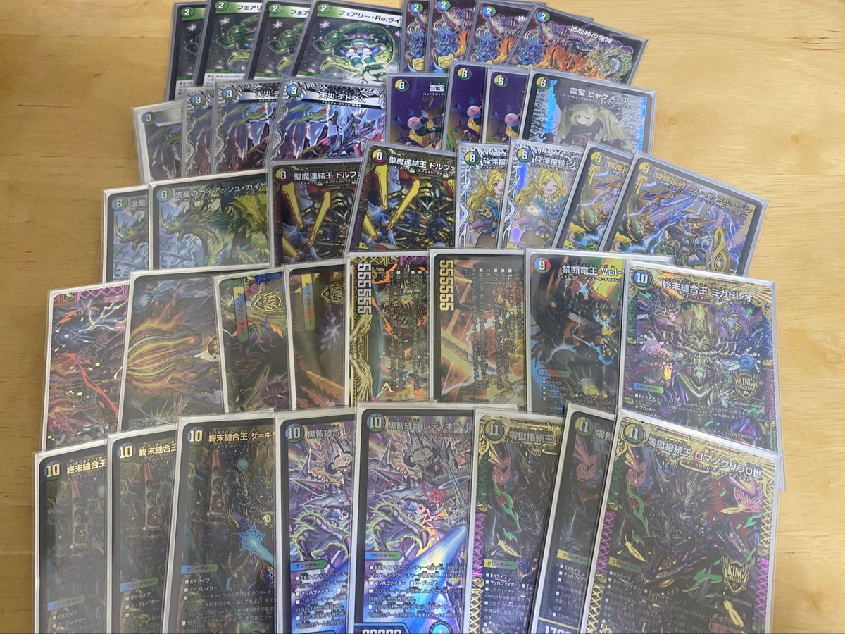 ファンフェスで使ってたデッキ〜 アドもデュエパも持ってったけど結局