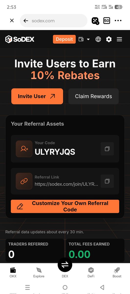 oduro_princ's tweet photo. @sodex_official Archived silver, on run to gold 🏆

My referral code : ULYRYJQS https://t.co/uSpDdxO2Ny