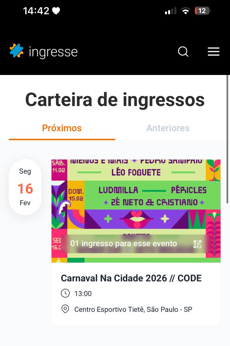 melzsk_'s tweet photo. vendo ingresso carnaval na cidade 
meia entrada
R$170 https://t.co/jwQW9rAV94