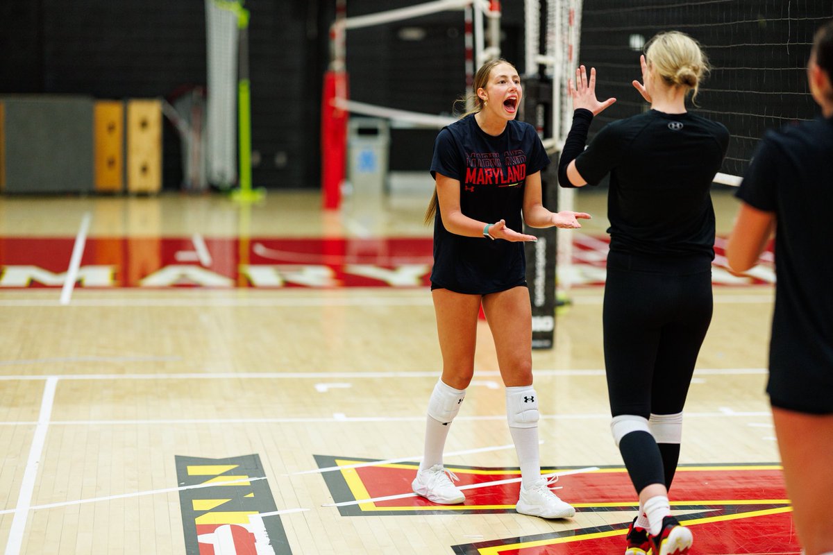 Maryland Volleyball tweet media