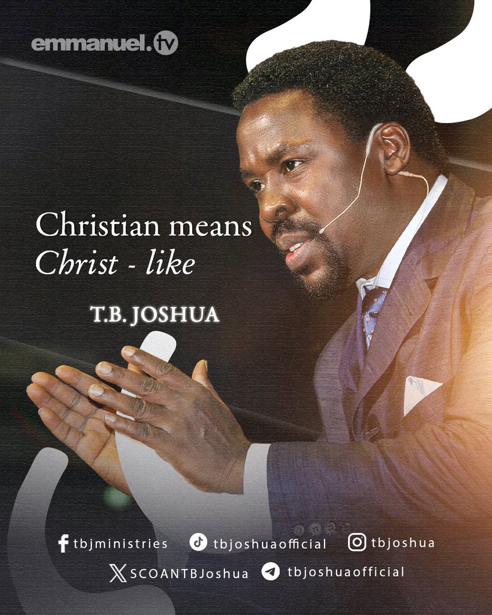 TB Joshua tweet media