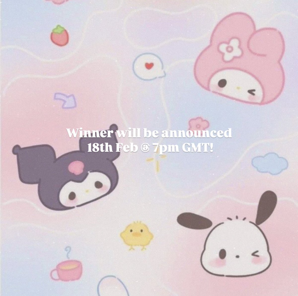 ✧ 𝑺𝑨𝑵𝑹𝑰𝑶 𝒙 𝑶𝑽𝑬𝑹𝑾𝑨𝑻𝑪𝑯 𝑴𝑬𝑮𝑨 𝑩𝑼𝑵𝑫𝑳𝑬 𝑮𝑰𝑽𝑬𝑨𝑾𝑨𝒀 (𝟺𝟽 𝚒𝚝𝚎𝚖𝚜!) ✧ 

how to enter: 

- follow me
- like + rt this post 
- tell me which item from the bundle is your fav and why! 

winner will be selected at random. GOOD LUCK! ˃̵ᴗ˂̵♡. 

- L