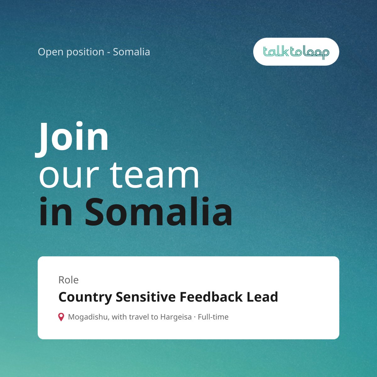 Talk To Loop tweet media