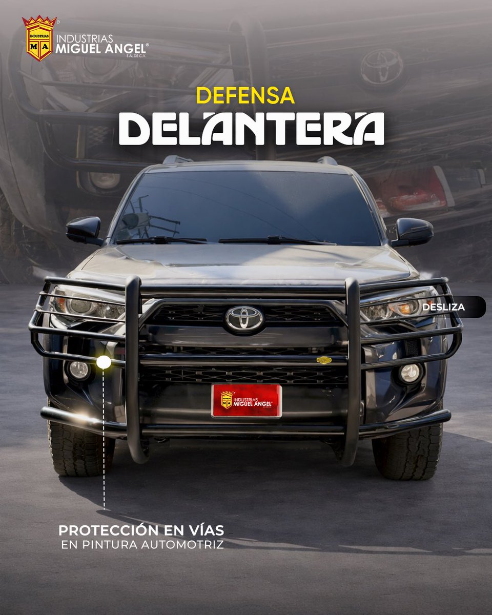 imasadecv's tweet photo. Defensa delantera y trasera para tu camioneta en pintura automotriz🛻 

Cotiza con los expertos 👌

#4x4 #carros #toyota #4runner https://t.co/4pySVERQmY