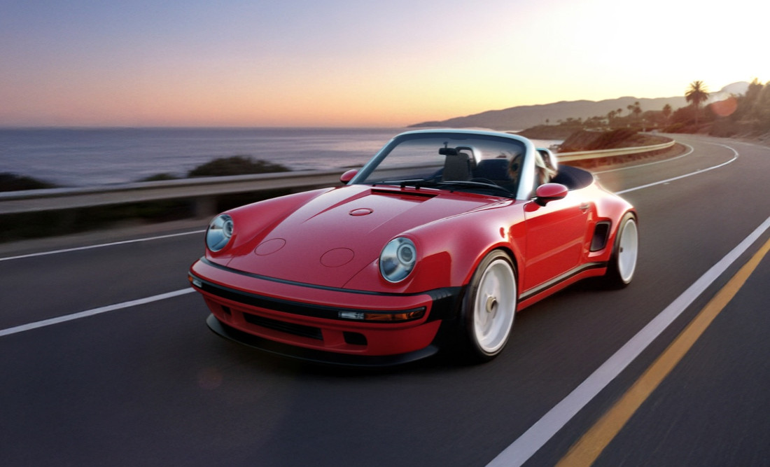 MrStateless's tweet photo. Singer reimagines the Porsche 911 Carrera Cabriolet (964) 🚗💨 Classic air-cooled charm meets modern engineering: reinforced chassis, carbon fiber body, and a high-revving 4.0L flat-six!

Full story: https://t.co/XlKiBYZOaD

#Porsche911 #SingerVehicleDesign #CarNews #OpenTop https://t.co/zO7pgWE4D8