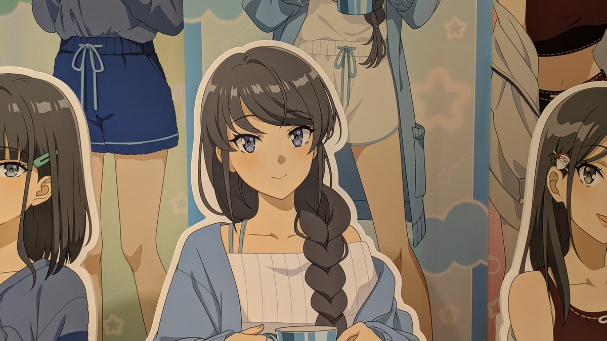 青ブタのPOP UP行ってきました ポストカードで麻衣さん当たって