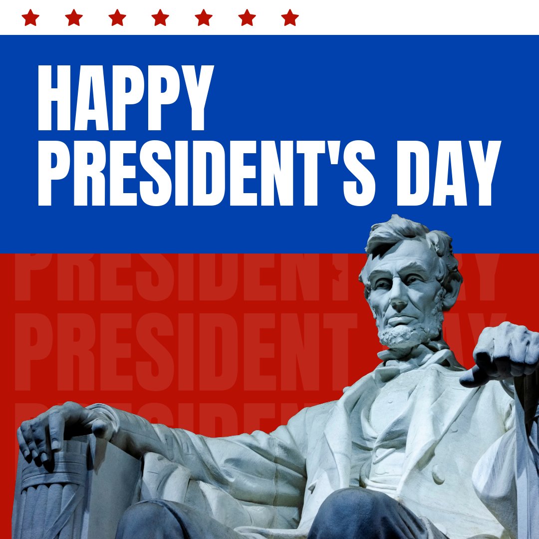 Gmiainc's tweet photo. Happy President's Day! 
Our offices will be closed today, but we will be back tomorrow. Have a fun and safe weekend. https://t.co/lXXF7WmzeT