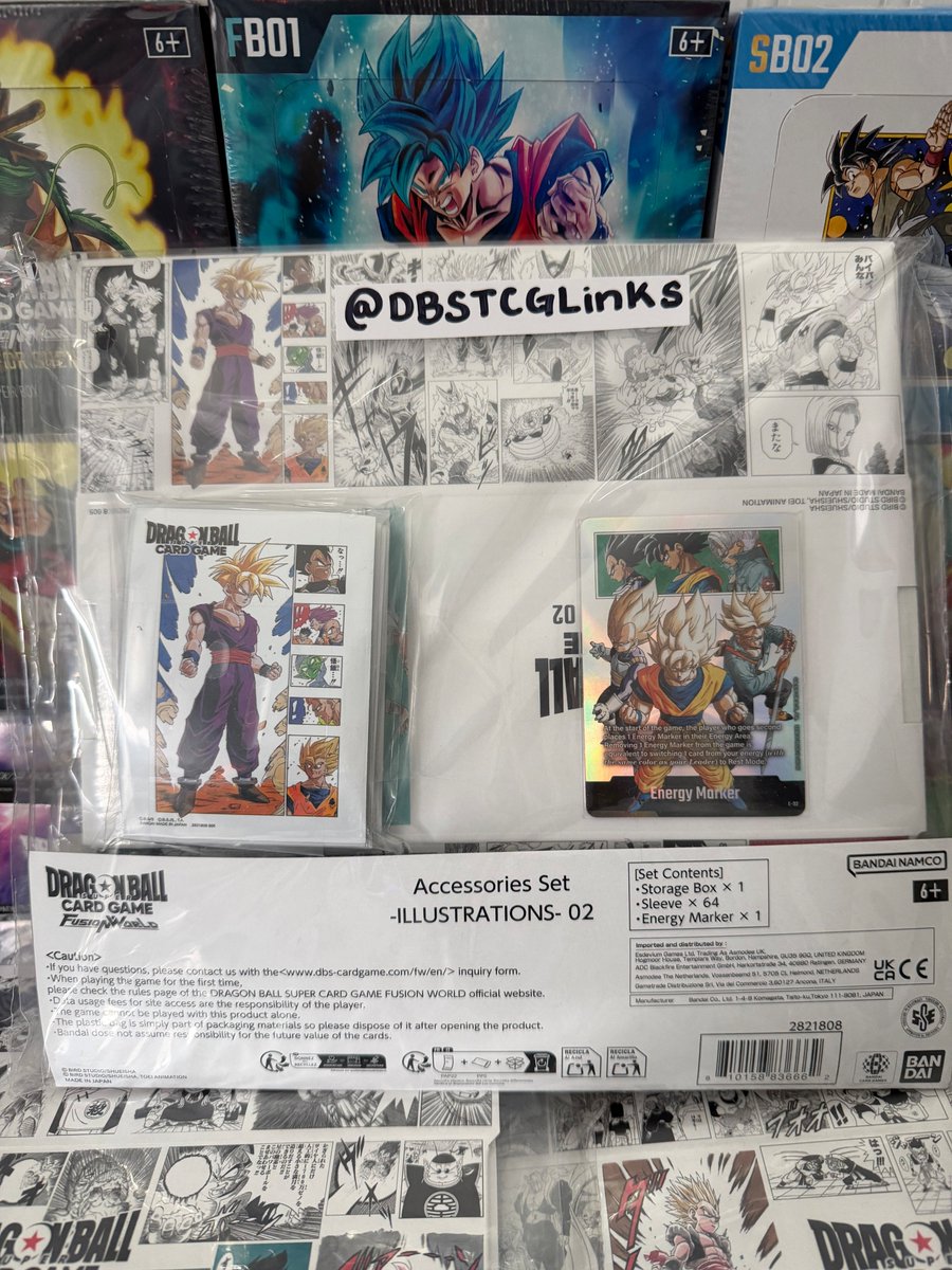 Dragon Ball Super TCG Links tweet media