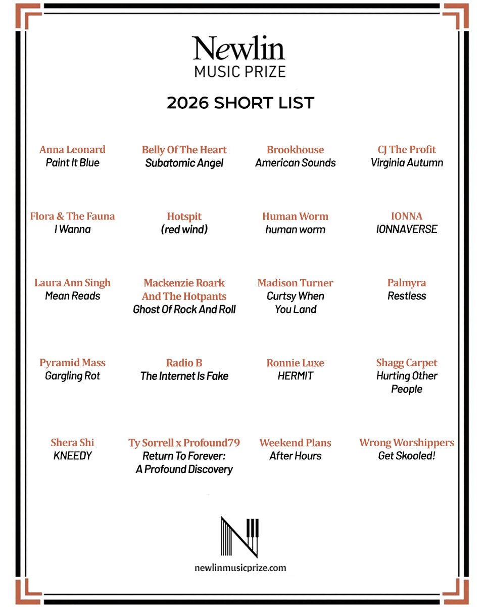 Newlin Music Prize tweet media