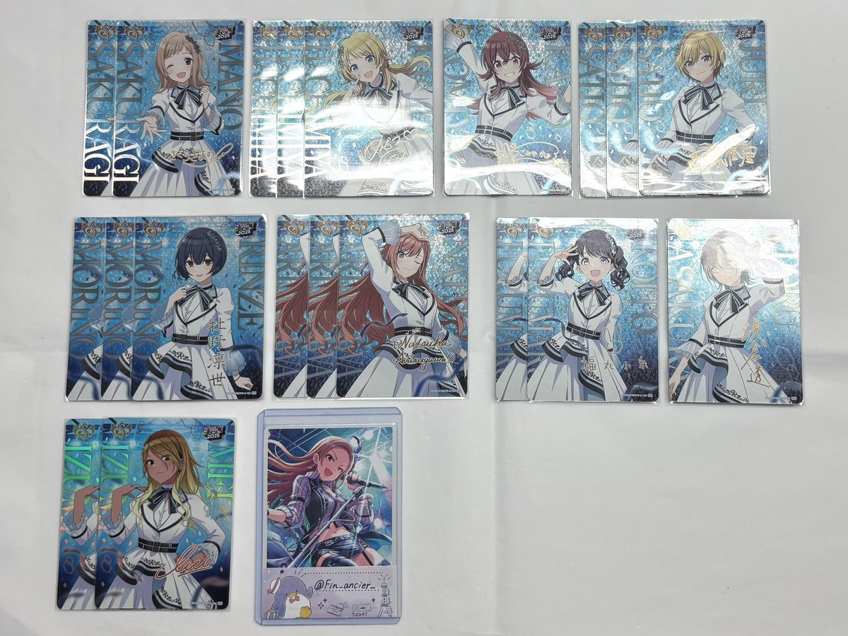 【交換】アイドルマスター 合同MOIW2025 カードフォリオ プレミアムパック Day2 アイマス MOIW

求┋松永涼(R＞SSR)
譲┋画像2枚目〜

✧︎SSR.サイン入りSR⇆R3点〜.SSR
　(キャラによってはR2点との交換も可)
   R.サインなしSR⇆R

✧︎郵送交換
※〜R2枚のお取引はポスト投函予定

 #アイマス交換