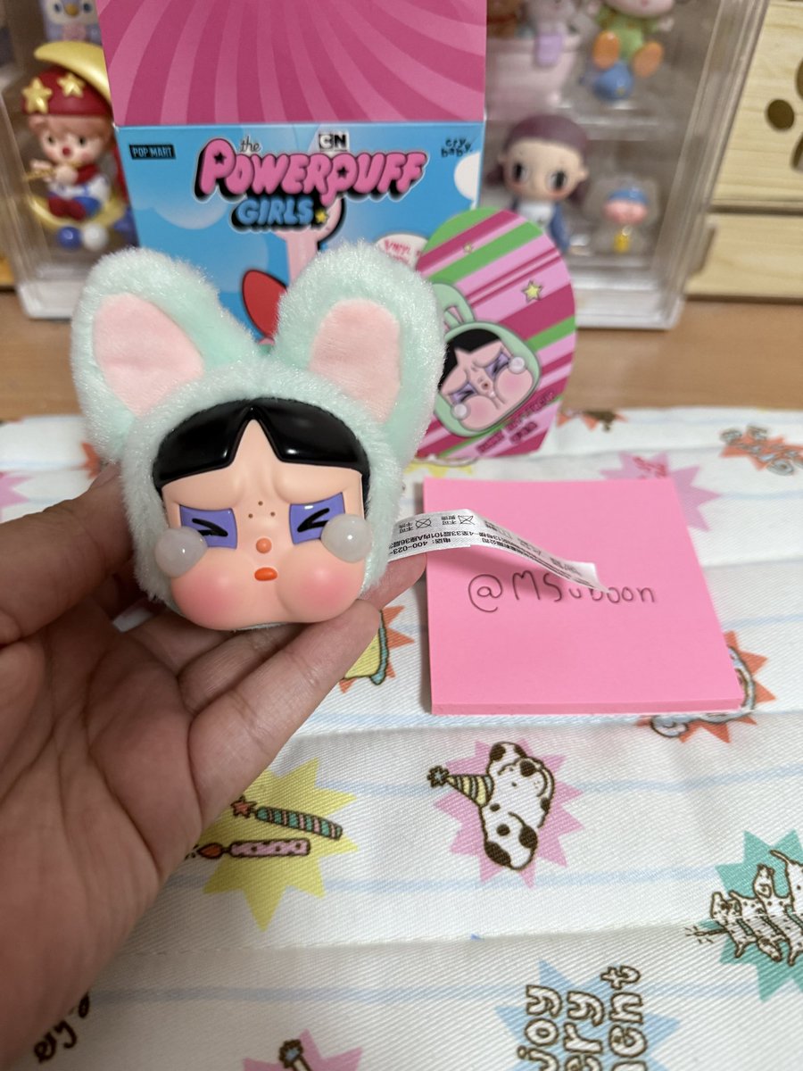 MSuboon's tweet photo. CRYBABY Powerpuff Girls

300฿ มือ1 ไม่เคยห้อย

ทักมาสอบถามเพิ่มเติมได้น้าา♥️♥️

#ตลาดนัดcrybaby  #ตลาดนัดpopmart
#popmart https://t.co/PK9Pr93o0c