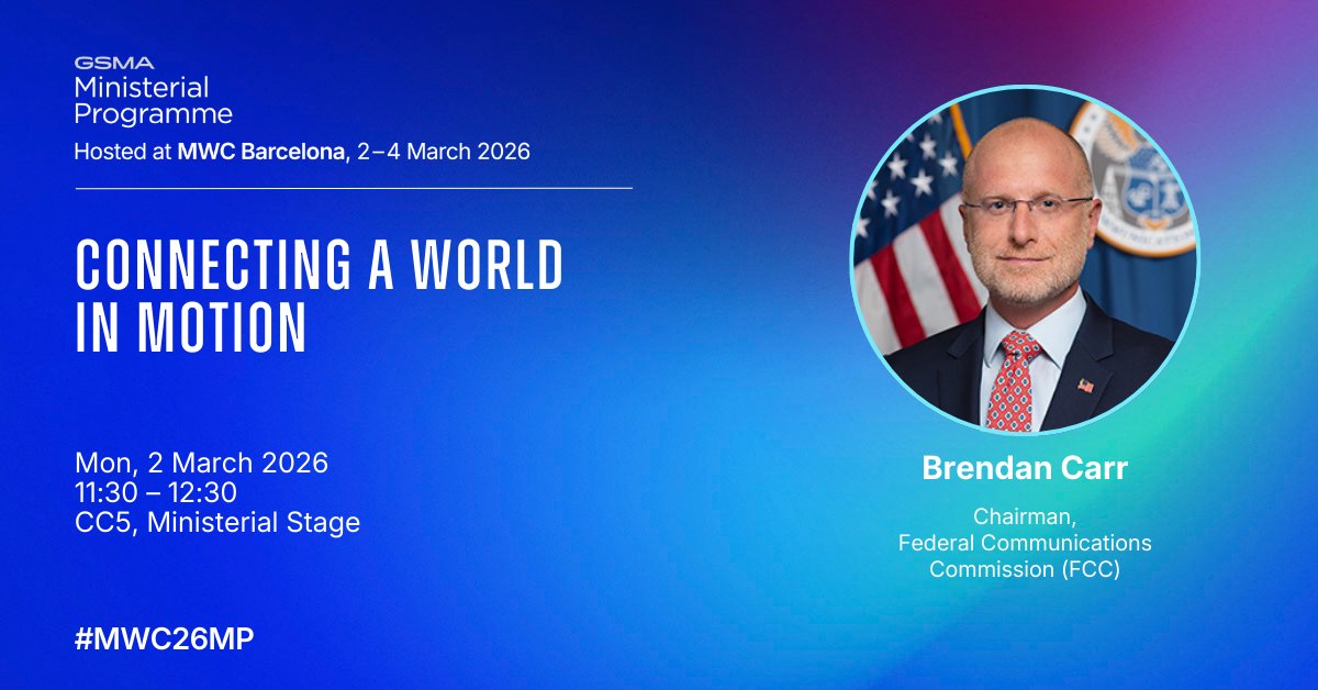 GSMA Policy and Regulation tweet media