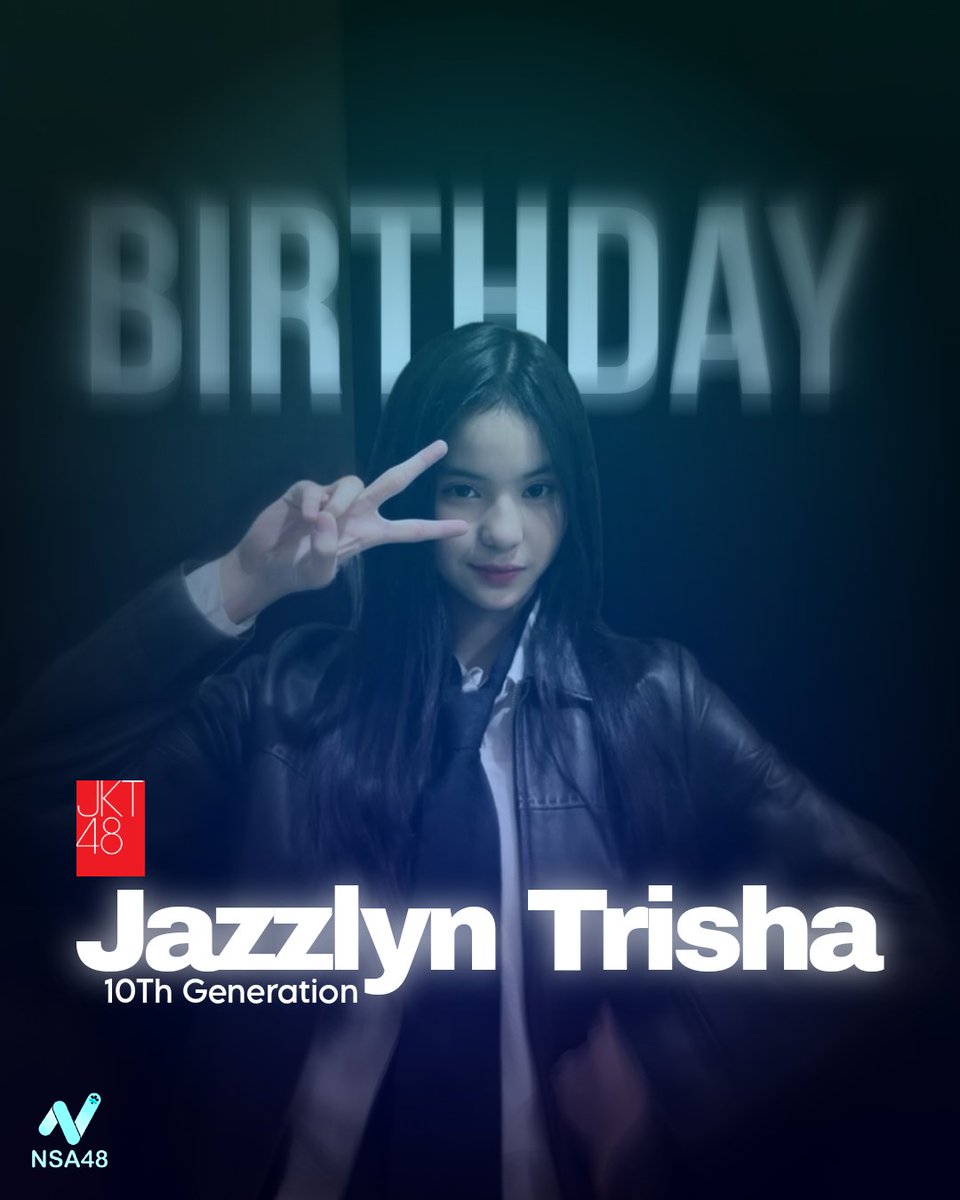 Happy birthday dedek Trisha 🥳
<a href="/JTrisha_JKT48/">Jazzlyn Trisha</a>
Di usia barumu ini semoga slalu dipenuhi tawa dan setiap langkahmu makin dekat dengan mimpi yang kamu harapkan. Tetap jadi kamu yang ceria dan hebat, karena dunia butuh cahaya dari senyummu 💖✨
​#TrishaNoSekaiEYokoso
#Thr15isYourDay