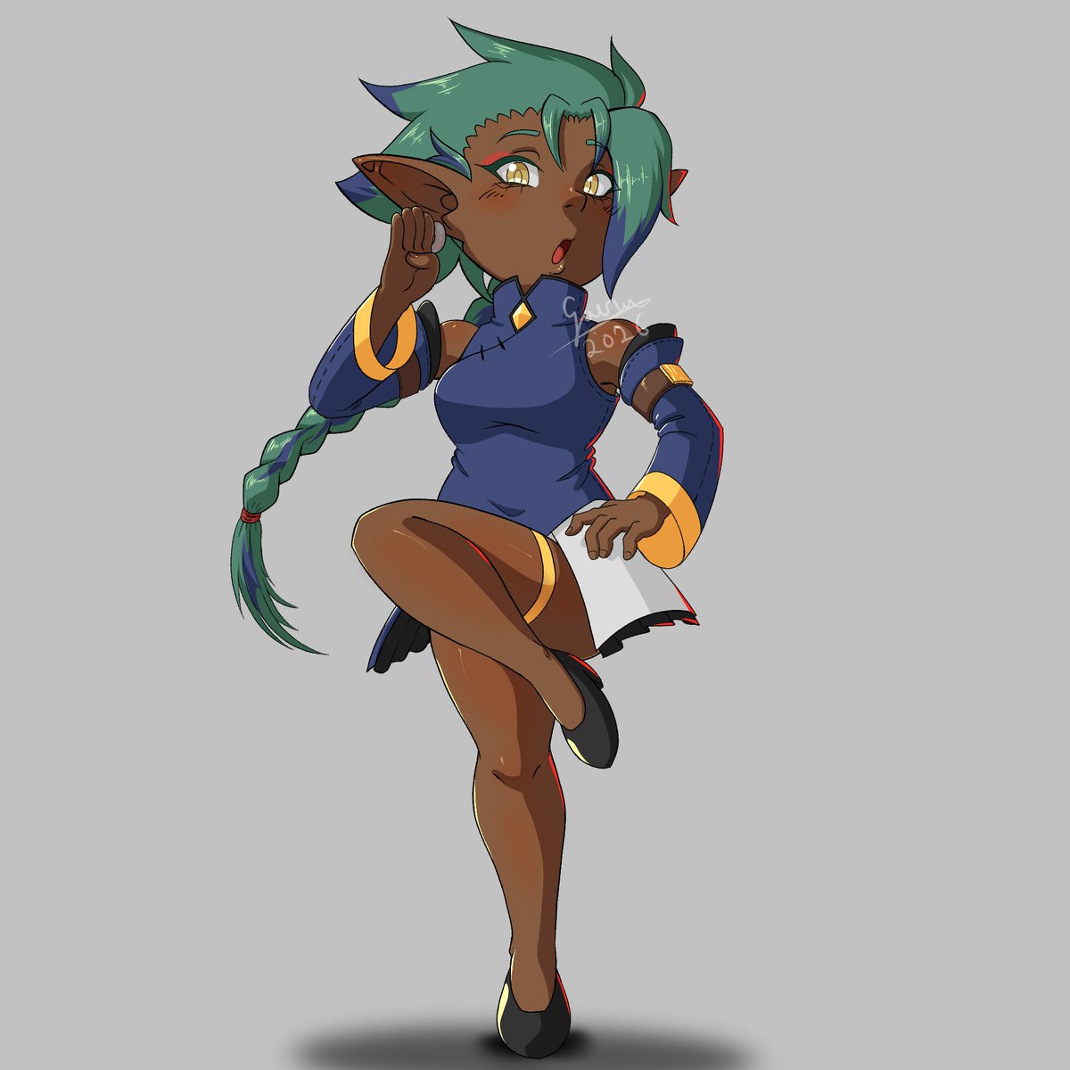 My WoL with (a similar) Jam's outfit.

#FF14 #FFXIVFANART