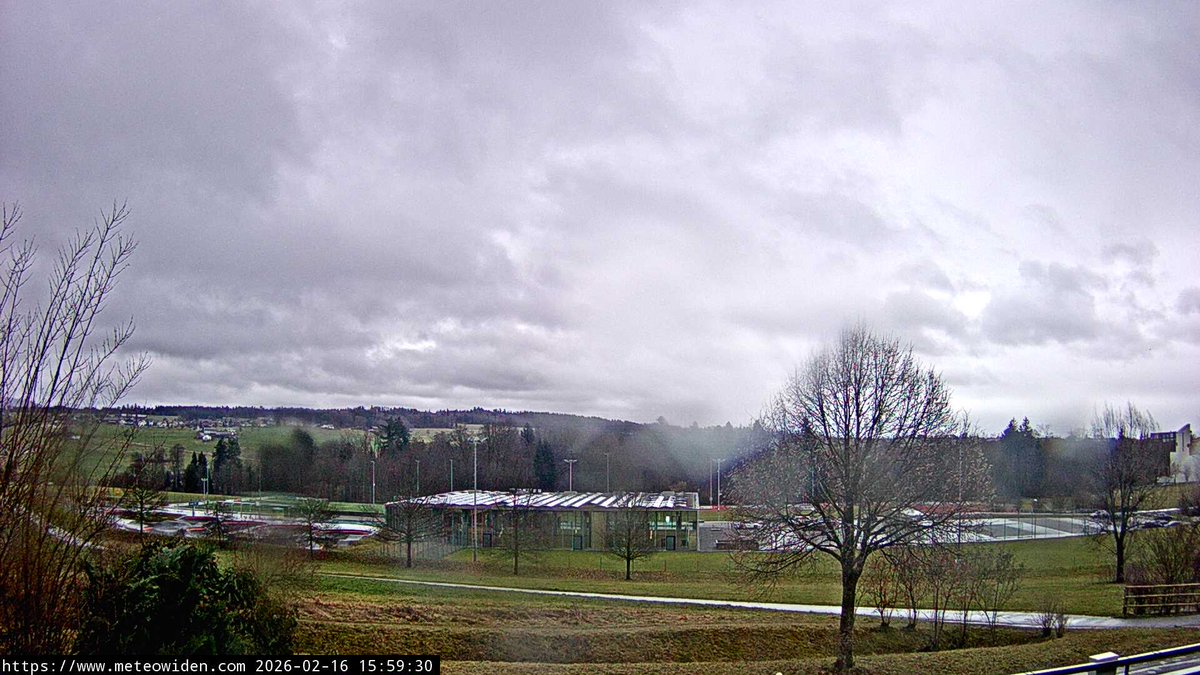 🕒 15:59     16.2.2026
🌡️ 4.1°C 📉
🧭 1001.0 hPa ⬆️
🌧️ 0.00 mm
💧 95%
💨 7.8 km/h
🧭 W
🔆 9 W/m²