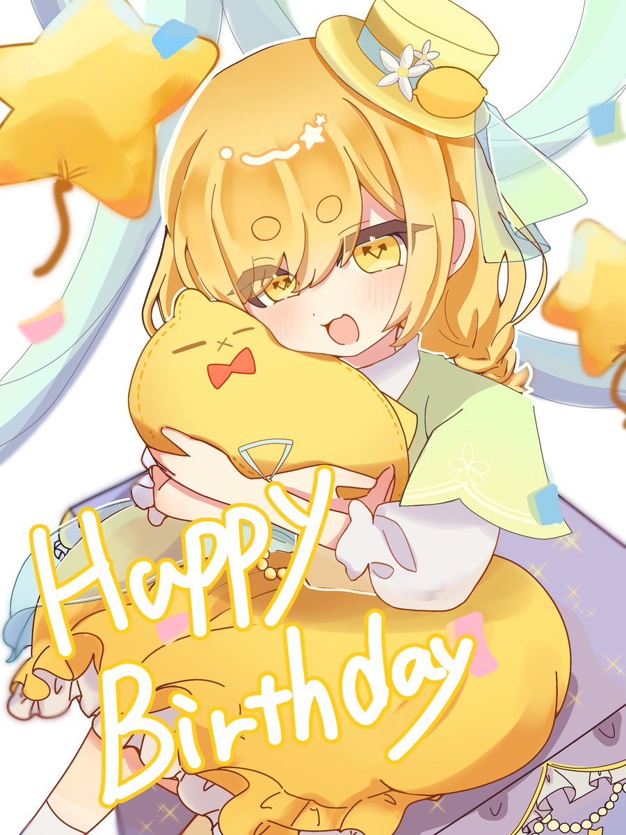 - ̗̀ 𝙷𝙰𝙿𝙿𝚈 𝙱𝙸𝚁𝚃𝙷𝙳𝙰𝚈   ̖́-
         れもん217ちゃん💛𓈒𓏸