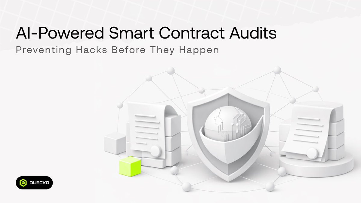 Level up your blockchain security game! 

AI-powered smart contract audits detect vulnerabilities before hackers do. 

Check out our latest blog to secure your projects! 
quecko.com/ai-powered-sma…