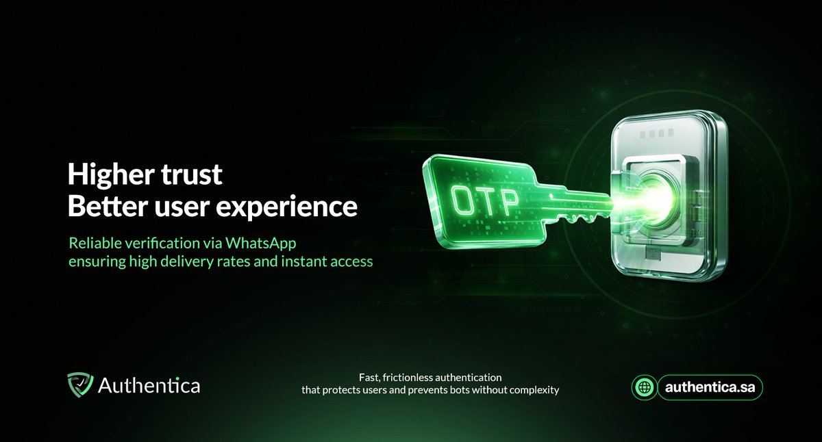 Authentica_sa's tweet photo. A user’s first interaction with your fintech product determines whether they stay or abandon the process.

Authentica ensures that onboarding is fast with instant and secure KYC, prompt OTP delivery, and ultra-fast face recognition. https://t.co/Irm1TlhFNZ