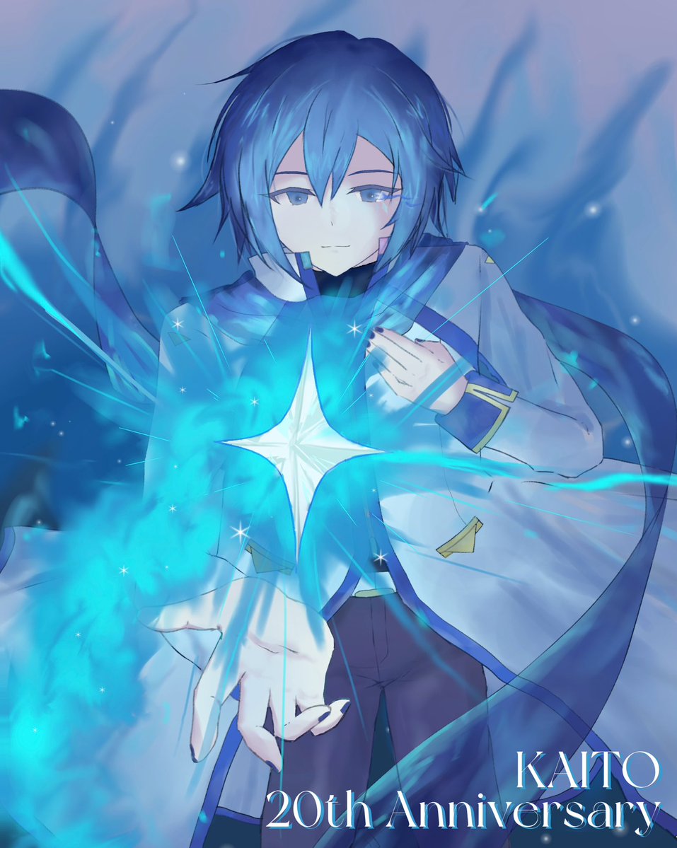 KAITO 20th Anniversary！！！！！🍨💙
#KAITO #KAITO20th 
#KAITO誕生祭2026 #KAITOお誕生会2026