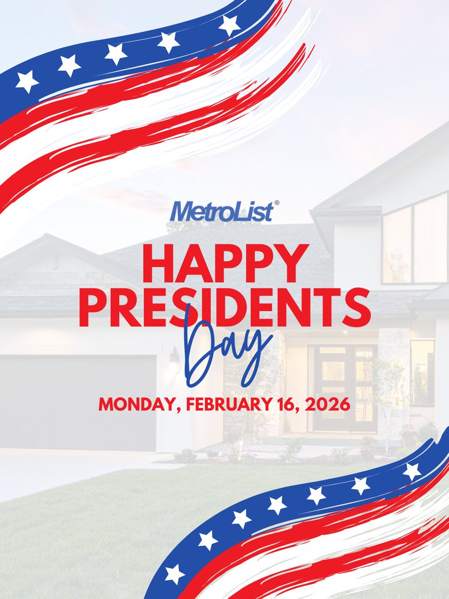 MetroList offices will be closed  today in observance of Presidents Day. Our Technical Support is available to assist you today from 9:00 AM to 3:00 PM.