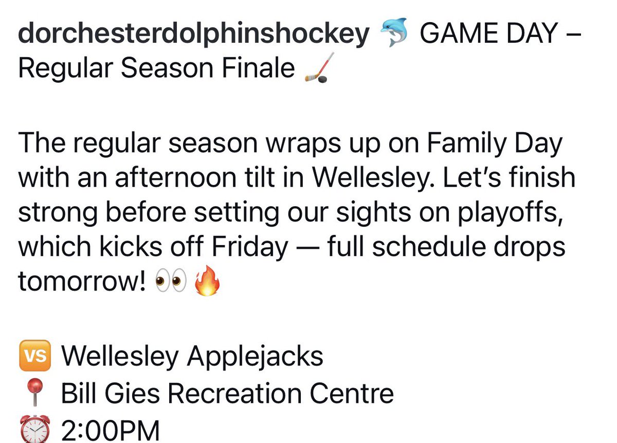 DorchesterDolphinsHockey tweet media