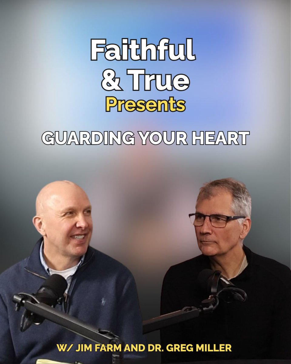 ICYMI: Listen to Faithful &amp; True's Clinical Director Jim Farm and Dr. Greg Miller as they discuss what it looks like to being a good steward when it comes to your own heart. 

👉 youtu.be/IakhKhjJAcA