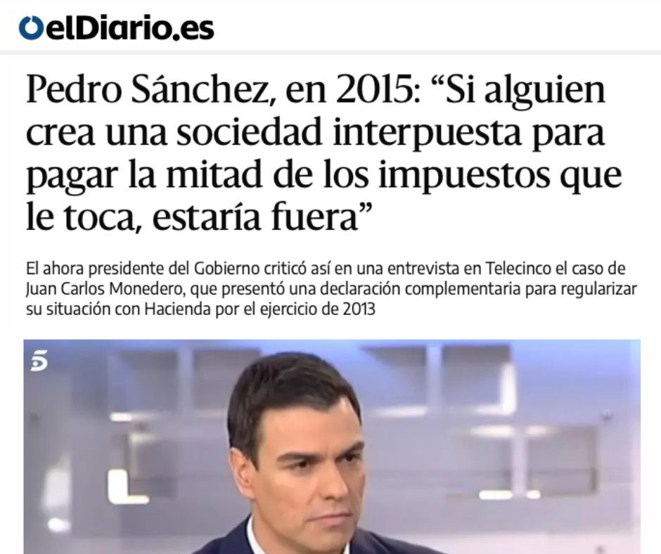“El amigo de Pedro Sánchez en la Ejecutiva del PSOE, Borja Cabezón, usó una estructura de empresas falsas y testaferros para eludir impuestos”