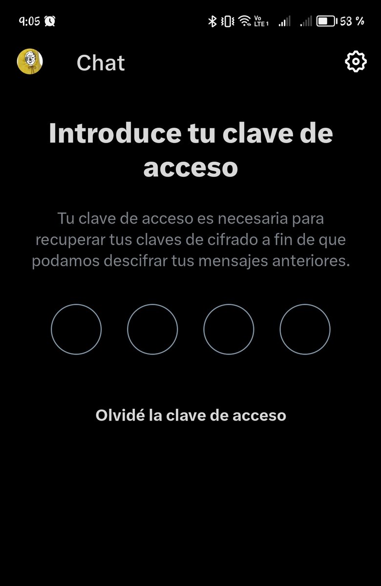 Y yo cunado le puse clave a esa chingadera?