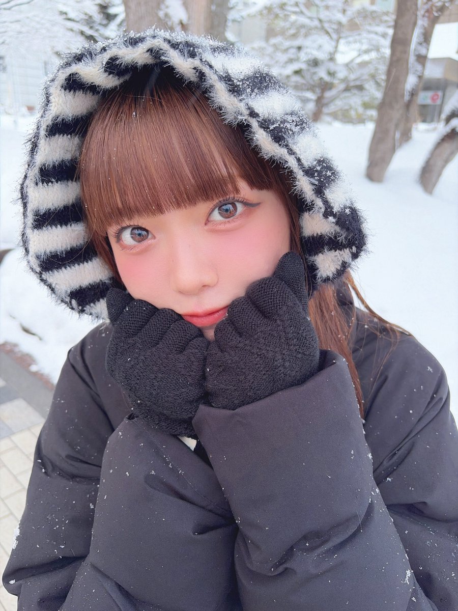 雪すごかった〜❄️✨️ #高嶺のなでしこ #たかねこ #ひめんしょん。