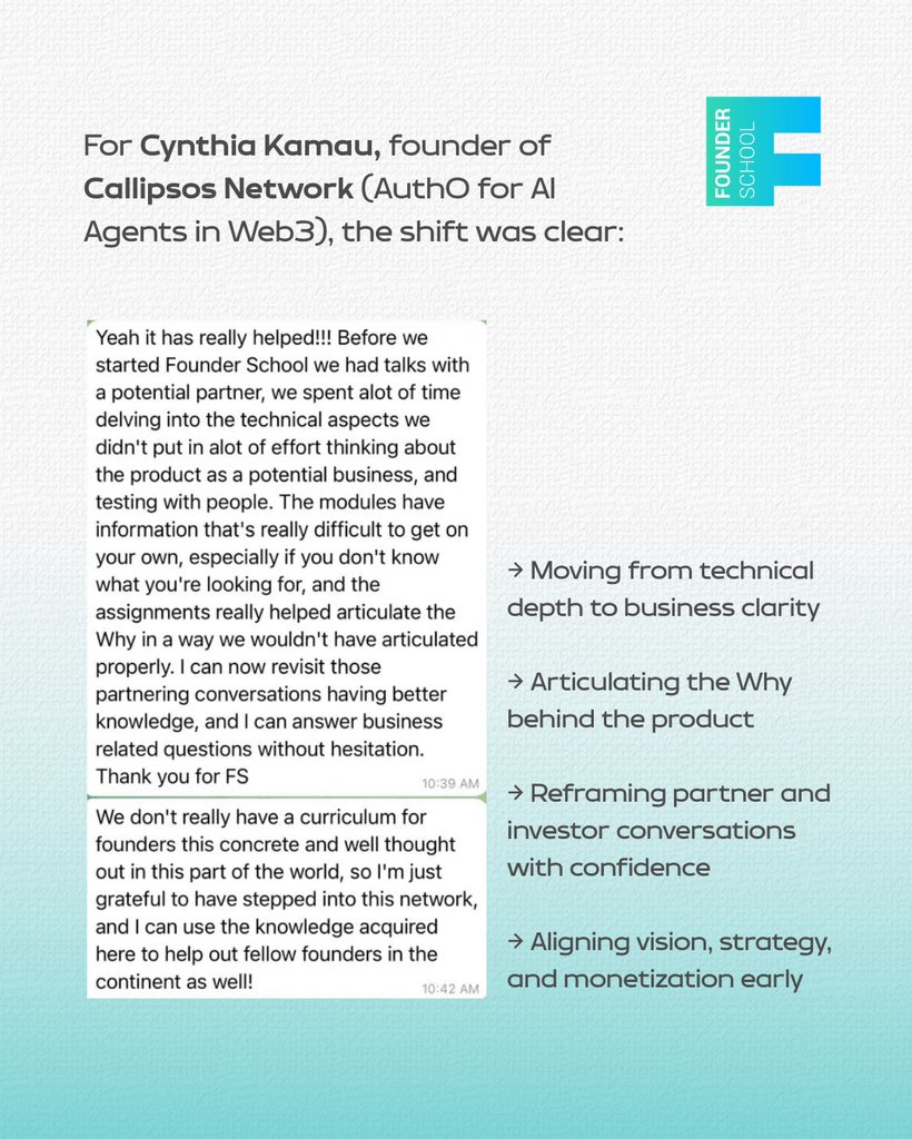 Founder School tweet media