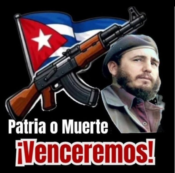"La historia nos absolverá porque el pueblo nunca traiciona.” #CubaEstaFirme