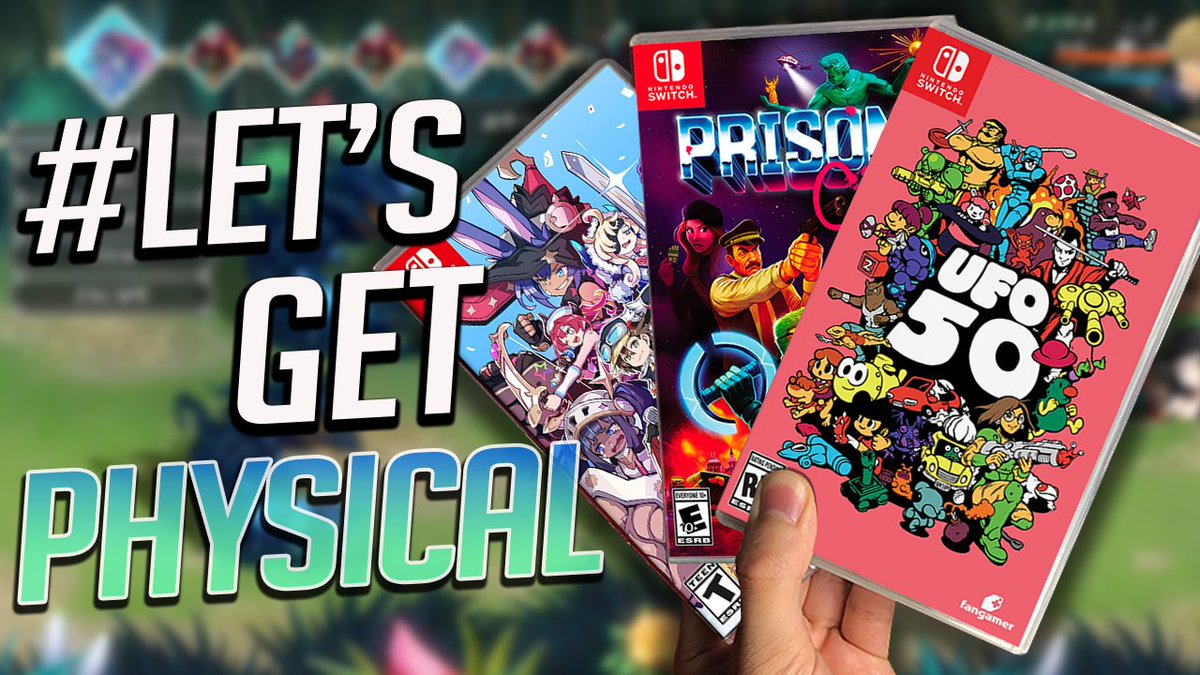 SoWhatAboutGame's tweet photo. #LetsGetPhysical! Wow this is a really sweet week for physical games on Nintendo Switch. Hard to pick a fav. 

Watch https://t.co/V9WiOZPTco https://t.co/qFKaEyYkOf