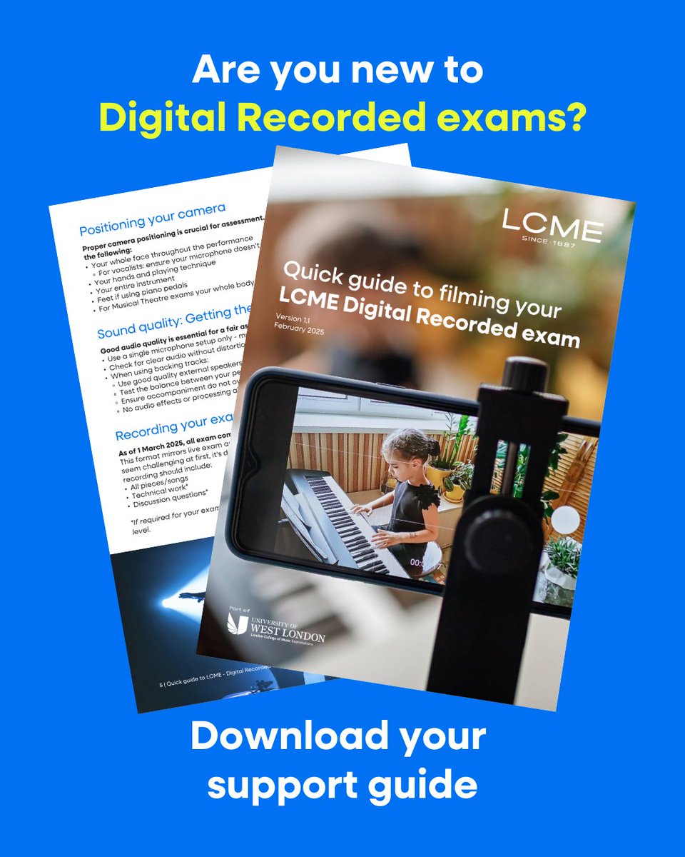 London College of Music Examinations tweet media