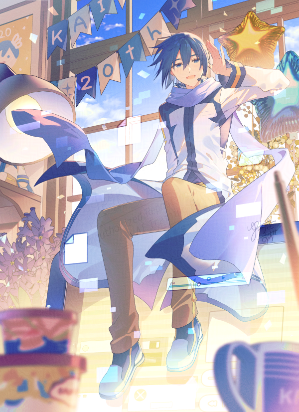 「この声、届いてる？」

#KAITOお誕生会2026 #KAITO誕生祭2026 #KAITO20th