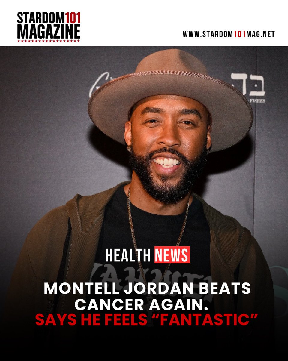 Stardom101Mag's tweet photo. Montell Jordan Declares Himself Cancer-Free Again After Tough Second Battle, Calling It “Fantastic”

https://t.co/jYul5phpUx https://t.co/sZyahBVTbc