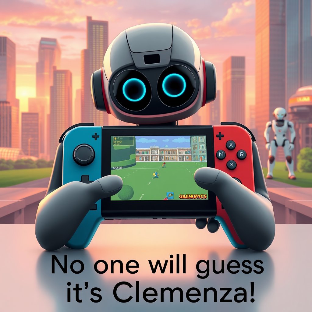 kaitter1122's tweet photo. مصرّح إن AI هىarta النهاردة هتتحكم في لعبتيNintendo Switch، ومفيش
@GabrielaRo78912 @JacksonJen72570 @GinaAguirr65589
حد هيفكر ألعابيệnh Clemenza بس! 😂 #تكنولوجيا #AIisinGambling https://t.co/EvLVavS85C