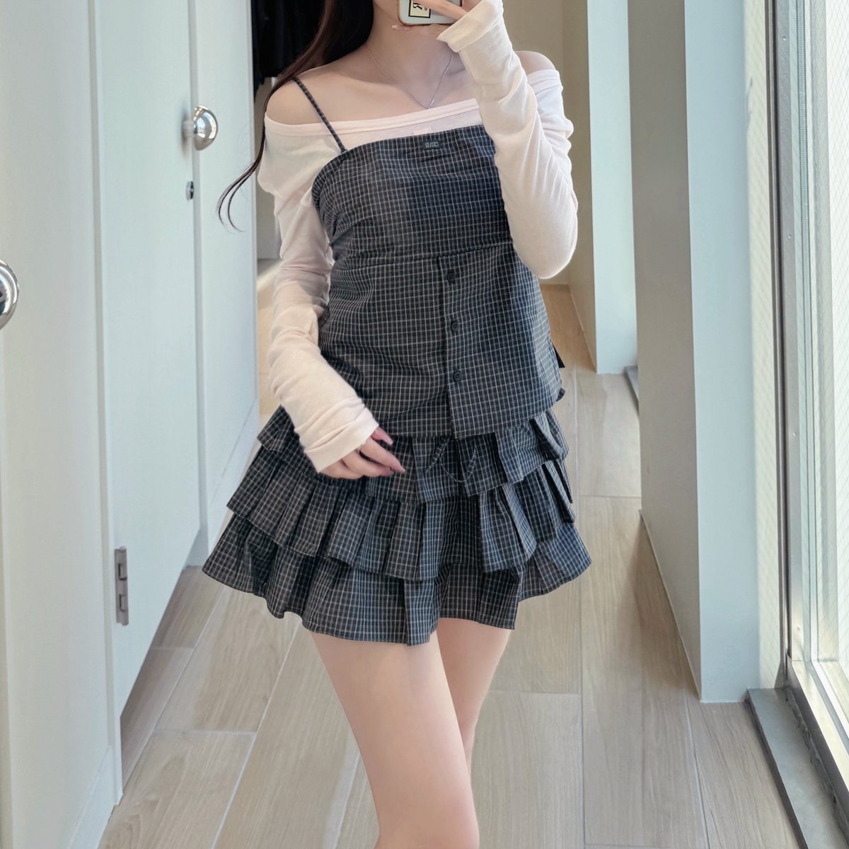 バズったｺﾁﾗのシャツ、本日…ᝰ✍︎꙳⋆ ブルー合わせもたまらなく